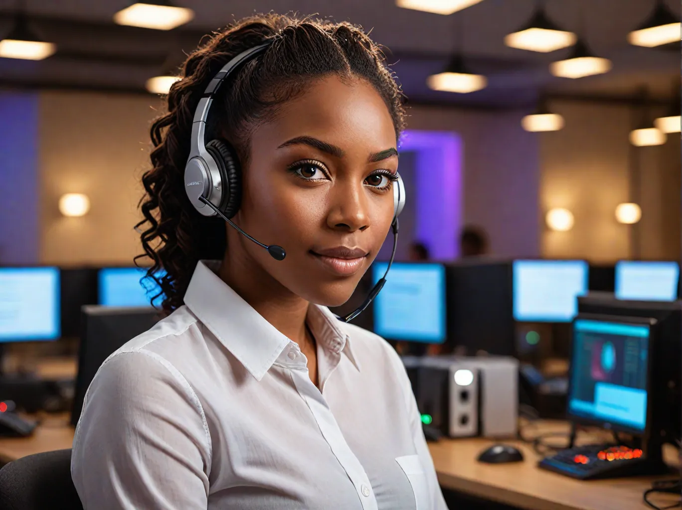 Contact operator helping with inquiries